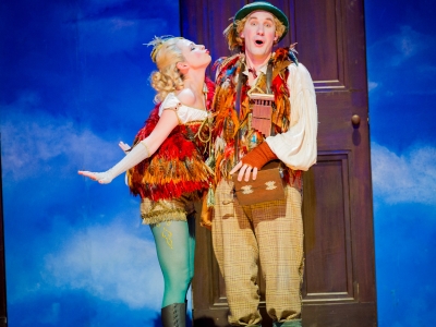 WNO The Magic Flute Claire Hampton Papagena Jacques Imbrailo Papageno Photo Credit Robert Workman 243