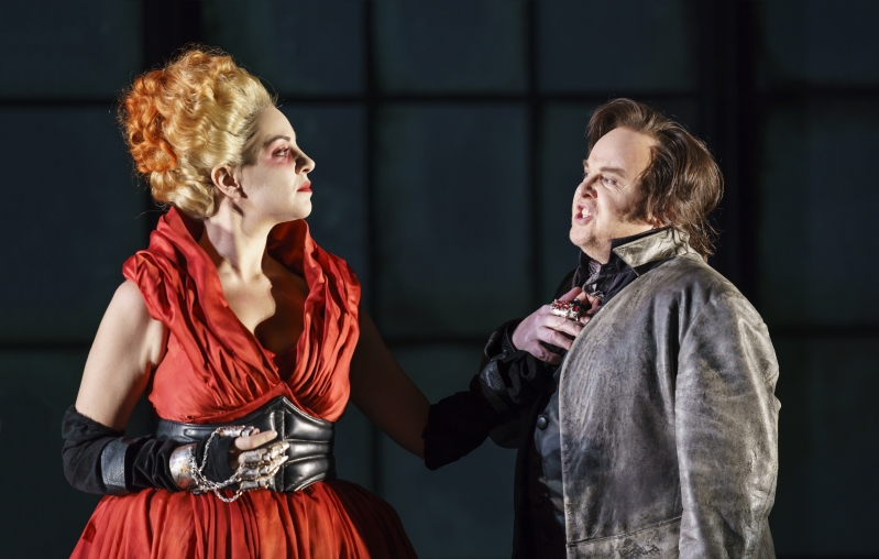 WNO Roberto Devereux Joyce El Khoury Elisabetta Barry Banks Roberto Devereux Photo credit Bill Cooper 0520