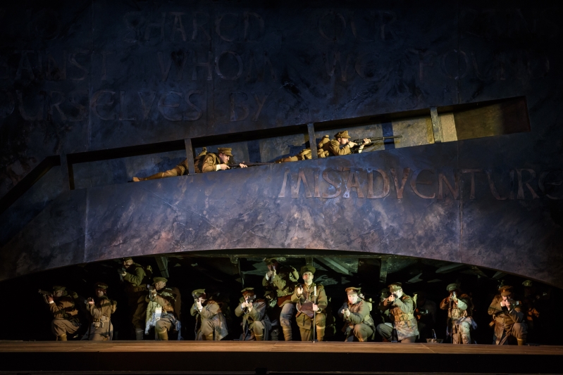 WNO In Parenthesis Above Marcus Farnsworth Lance Corporal Lewis And Andrew Bidlack Private John Ball Below Members Of The Company Photo Credit Bill Cooper 972