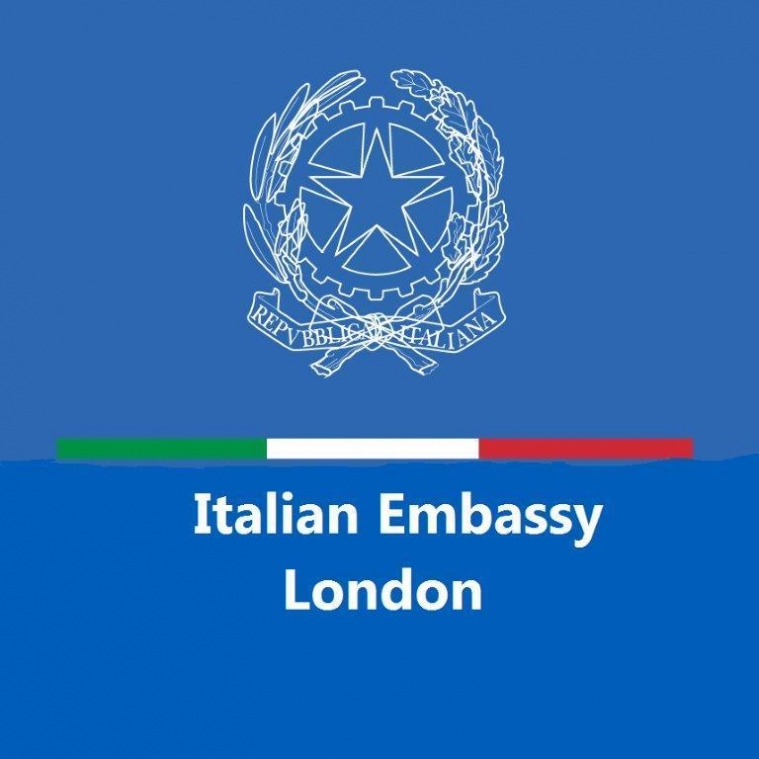 Logo Italian Ambasciata Eng