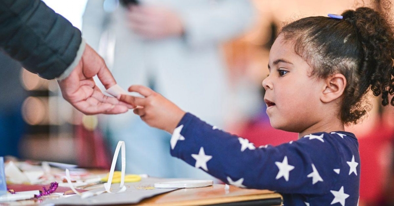 Child making props