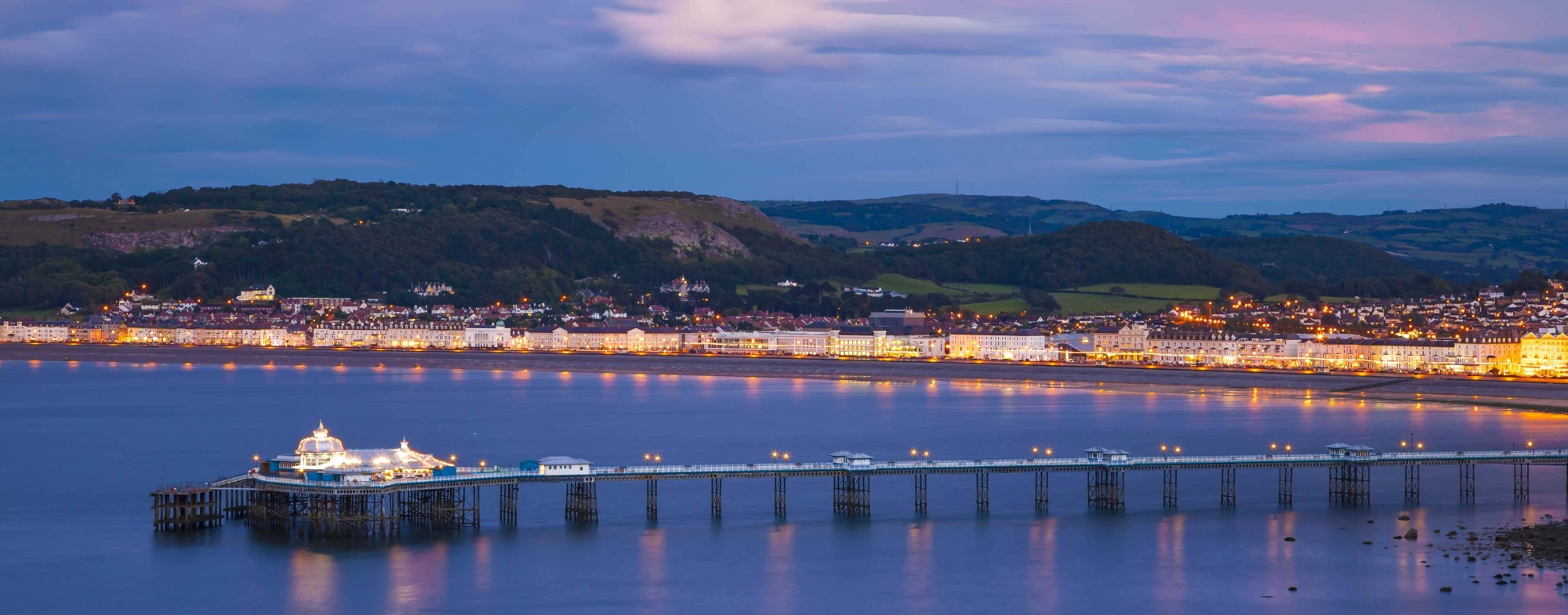 Llandudno at night